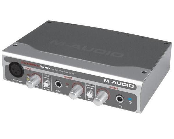 M-AUDIO FIREWIRE SOLO INTERFACCIA REGISTRAZIONE AUDIO 24 BIT - TechSoundSystem.com