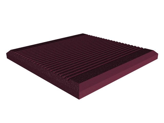 UNIVERSAL ACOUSTICS JUPITER WEDGE 600-50MM BURGUNDY PANNELLO PER ISOLAMENTO ACUSTICO 10 PEZZI - TechSoundSystem.com