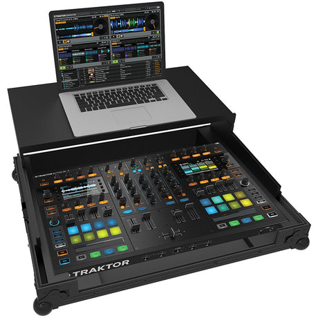 ZOMO S8 PLUS NSE FLIGHT CASE PROFESSIONALE PER NATIVE INSTRUMENTS TRAKTOR KONTROL S8 COLORE NERO - TechSoundSystem.com