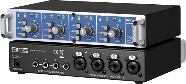 RME QUADMIC II PREAMPLIFICATORE MICROFONICO 4 CANALI - TechSoundSystem.com