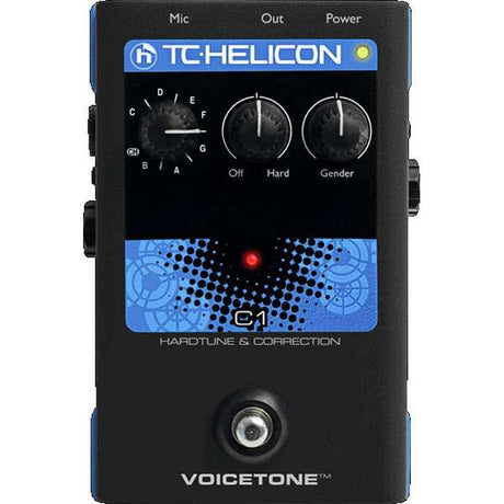 TC HELICON VOICETONE C1 EFFETTO PER LA CORREZIONE DELL' INTONAZIONE DELLA VOCE