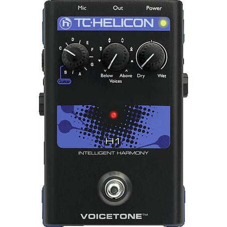 TC HELICON VOICETONE H1 PROCESSORE DI ARMONIE VOCALI - TechSoundSystem.com