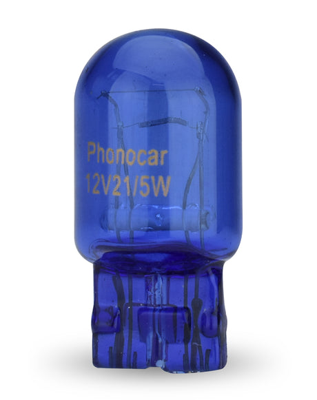 Phonocar 07176 lampade alogene T20 serie Superwhite con attacco W21W T20 Bulb 5000K 5/21W - TechSoundSystem.com