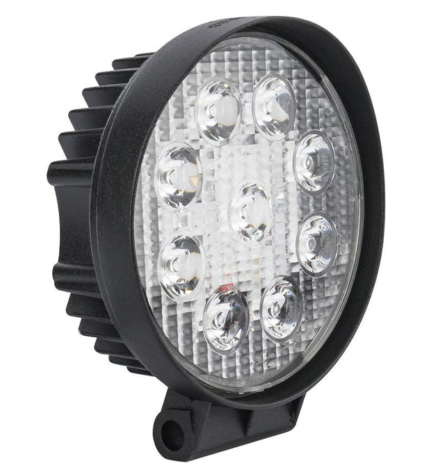 Phonocar 07311 Faro addizionale rotondo impermeabile con 9 LED EPISTAR da 1750 Lm - TechSoundSystem.com