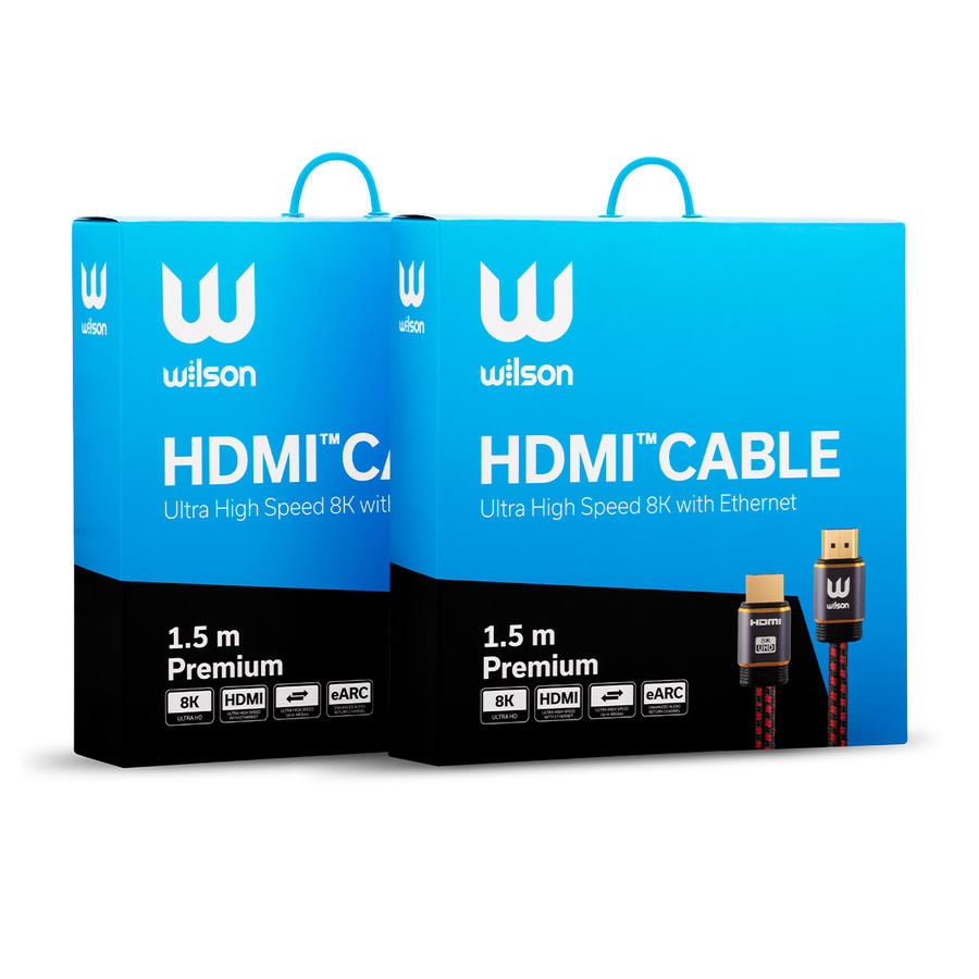 Wilson PREMIUM CABLE Cavo HDMI 8K ultraveloce con eARC - TechSoundSystem.com