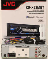 JVC KD-X33MBT Autoradio 1DIN MARINO MP3/USB/Bluetooth - TechSoundSystem.com