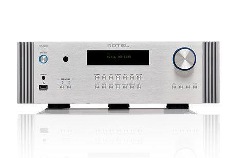 Rotel RA-6000 Amplificatore integrato serie Diamond, Potenza 2x200W RMS su 8 ohm, Bluetooth aptX HD e AAC - TechSoundSystem.com