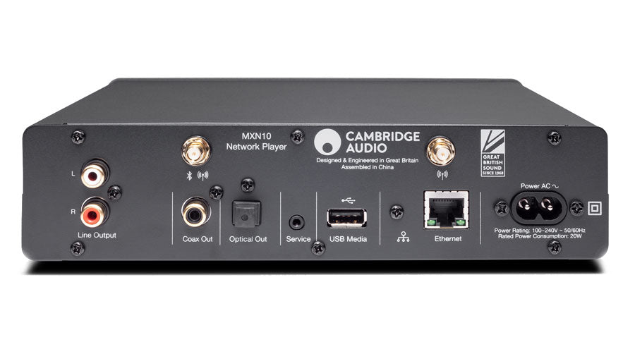 Cambridge Audio MXN10 Streamer di rete ESS SABRE ES9033Q DAC