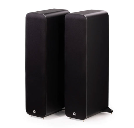 Q Acoustics M40 diffusori da pavimento attivi amplificati, Bluetooth® 5.0 aptX HD e aptX Low Latency - TechSoundSystem.com