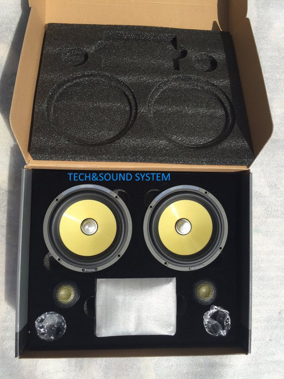 Focal ES165K2 kit Altoparlanti 2 vie 6.5" (165mm) in Kevlar® 100W RMS 2 ways speakers - TechSoundSystem.com