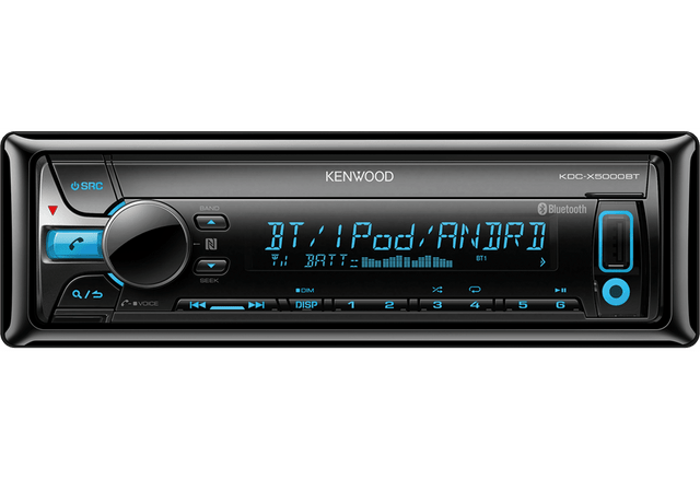 Kenwood KDC-X5000BT autoradio CD con Bluetooth integrato - TechSoundSystem.com