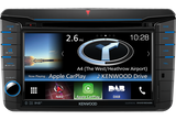 Kenwood DNX516DABS Autoradio 7.0" WVGA, SPECIFICO per VW, Skoda & Seat con Navigation System e radio DAB tuner - TechSoundSystem.com