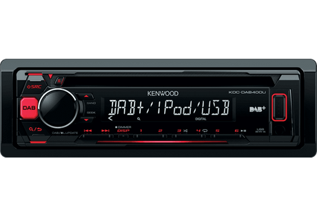 Kenwood KDC-DAB400U Autoradio CD con Tuner DAB+ integrato - TechSoundSystem.com