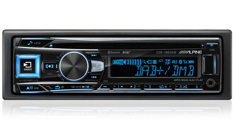 Alpine CDE-196DAB Sinto CD Advanced Sound Tuning e ricevitore DAB - TechSoundSystem.com