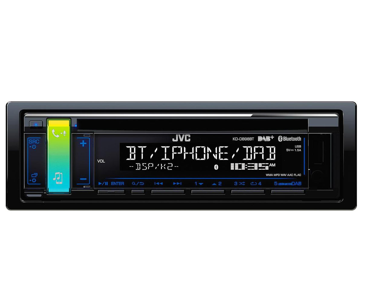 JVC KD-DB98BT Autoradio CD con Bluetooth, DAB Tuner, USB/AUX Input - TechSoundSystem.com