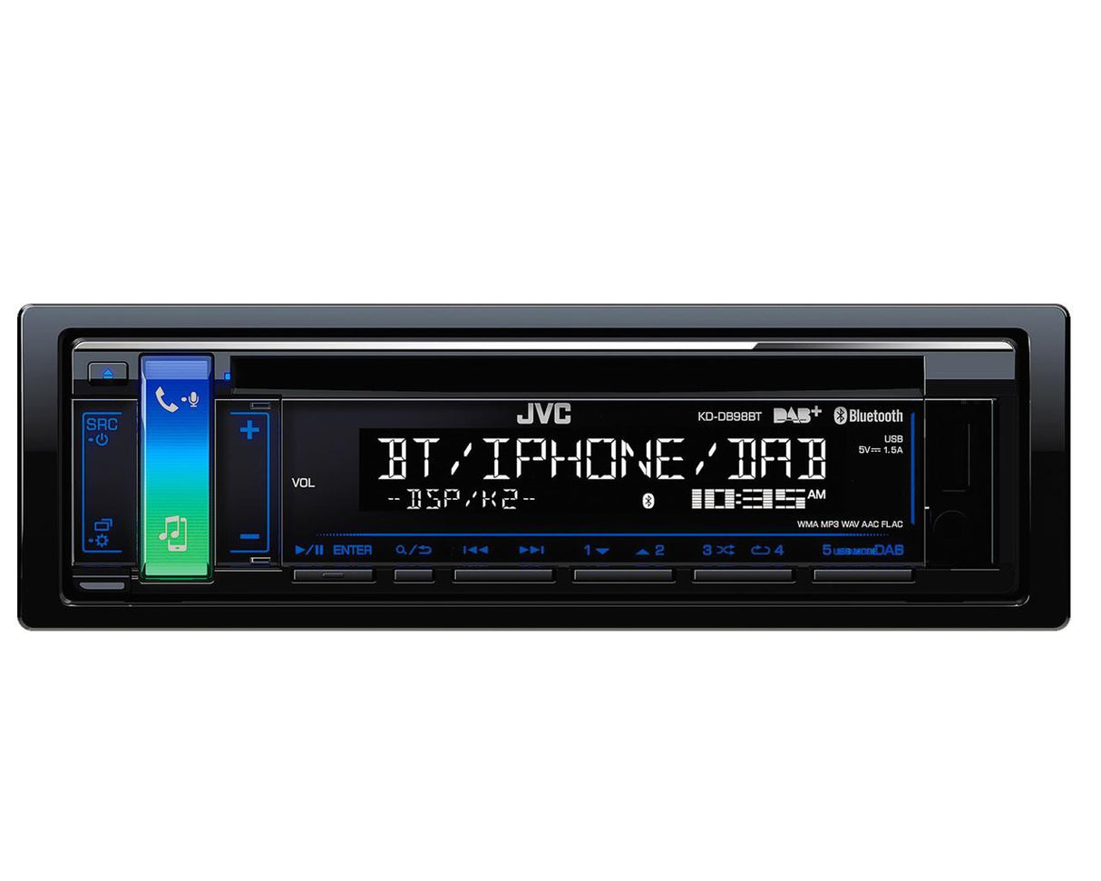 JVC KD-DB98BT Autoradio CD con Bluetooth, DAB Tuner, USB/AUX Input - TechSoundSystem.com