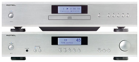 Amplificatore ROTEL A-11 Tribute + Lettore ROTEL CD-11 Tribute SILVER