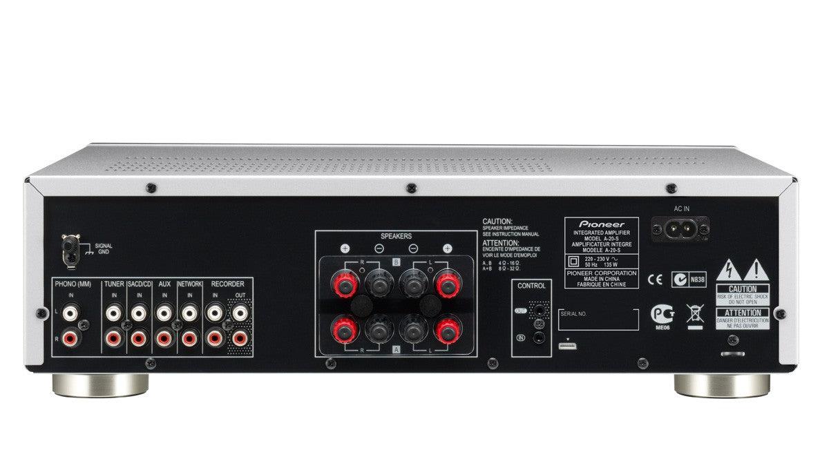 Pioneer A-20-S Amplificatore 2 canali 50Wx2 simmetrica Direct Energy Ingresso - TechSoundSystem.com