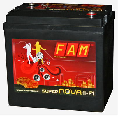 Batteria FAM 6V-200 SuperNova 6V da 200Ah Hi-Fi SPL - TechSoundSystem.com