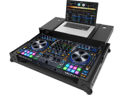 ZOMO MC7000 PLUS NSE FLIGHT CASE PROFESSIONALE PER DENON MC7000 CON LAPTOP COLORE NERO - TechSoundSystem.com