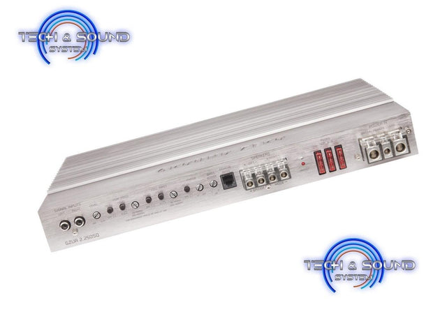 GROUND ZERO GZUA 2.250SQ Amplificatore classe AB digitale 2 canali 2X320W RMS - TechSoundSystem.com