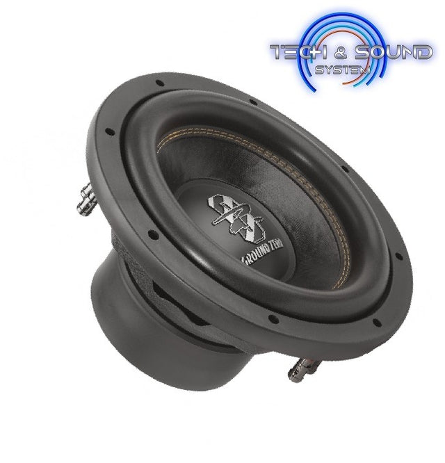 Ground Zero GZRW 10D4 Subwoofer 10" da 25 cm 4 +4 Ohm 600W RMS - TechSoundSystem.com