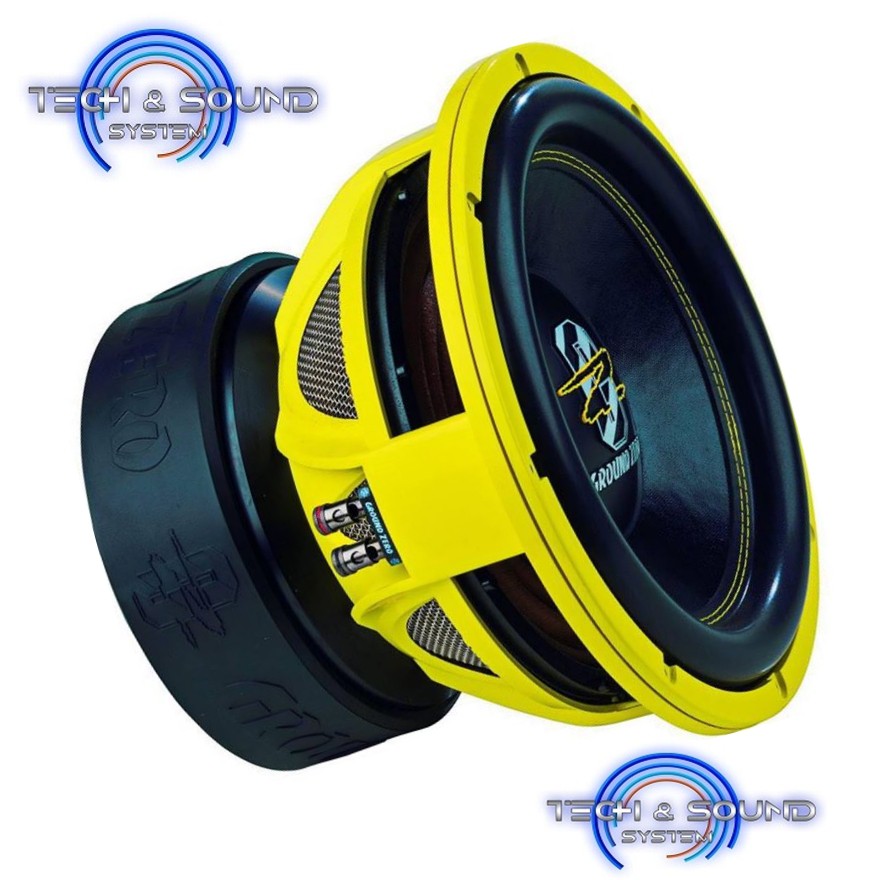 Ground Zero GZNW 12XSPL Subwoofer 12" da 30 cm 2 Ohm 4.500 Watt RMS SPL Power - TechSoundSystem.com