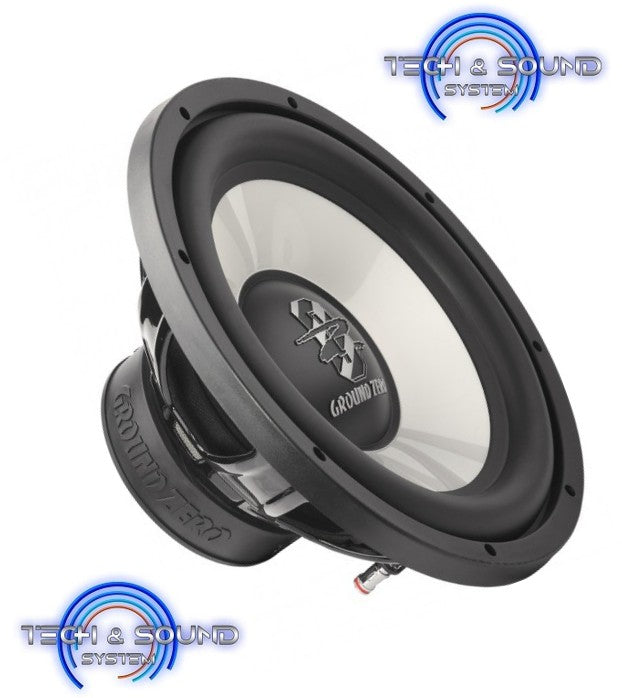 Ground Zero GZIW 300X Subwoofer 12" da 30 cm 4 Ohm da 350W RMS - TechSoundSystem.com