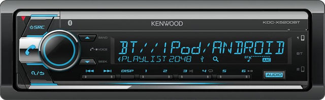 Kenwood KDC-X5200BT autoradio Bluetooth, USB, AUX-IN, applicazione Remote, Spotify - TechSoundSystem.com