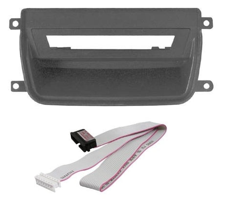 Adattatore vano autoradio per BMW S3 E90 - E91 - E92 07-10 colore nero - TechSoundSystem.com