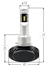 Fari LED H15 abbaglianti / anabbaglianti Phonocar 07511 (COPPIA) - TechSoundSystem.com