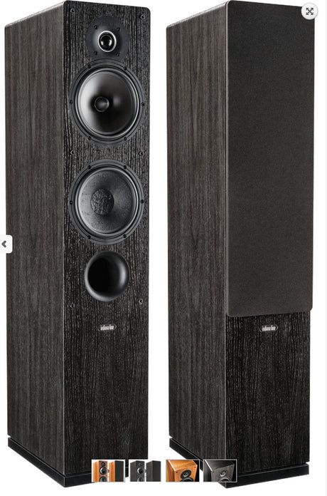 INDIANA LINE TESI 561 N diffusori da pavimento rovere nero BLACK OAK (COPPIA) - TechSoundSystem.com