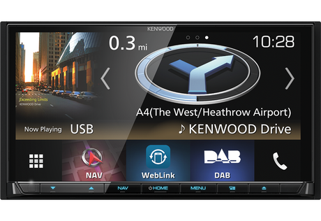 Kenwood DNX8180DABS autoradio 2 DIN con DAB+, Apple carplay, Android Auto, Spotify, Bluetooth - TechSoundSystem.com