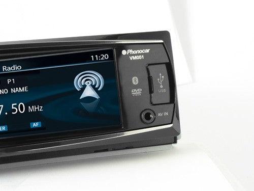 Phonocar VM051 autoradio 1 Din schermo 3'' e CD-DVD-USB-SD Bluetooth - TechSoundSystem.com