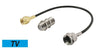 Adattatore cavo antenna TV SMA-F Phonocar 08946 - TechSoundSystem.com