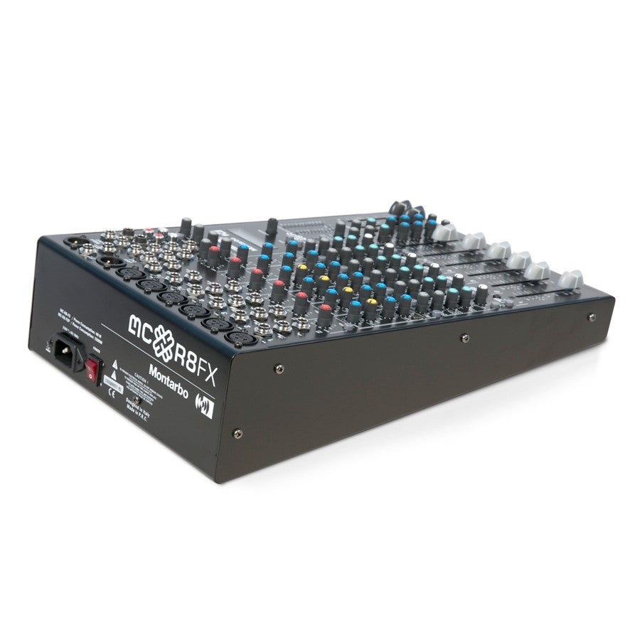 MONTARBO MC-R8FX MIXER Professionale 8 ingressi / 6 canali montabile in Rack