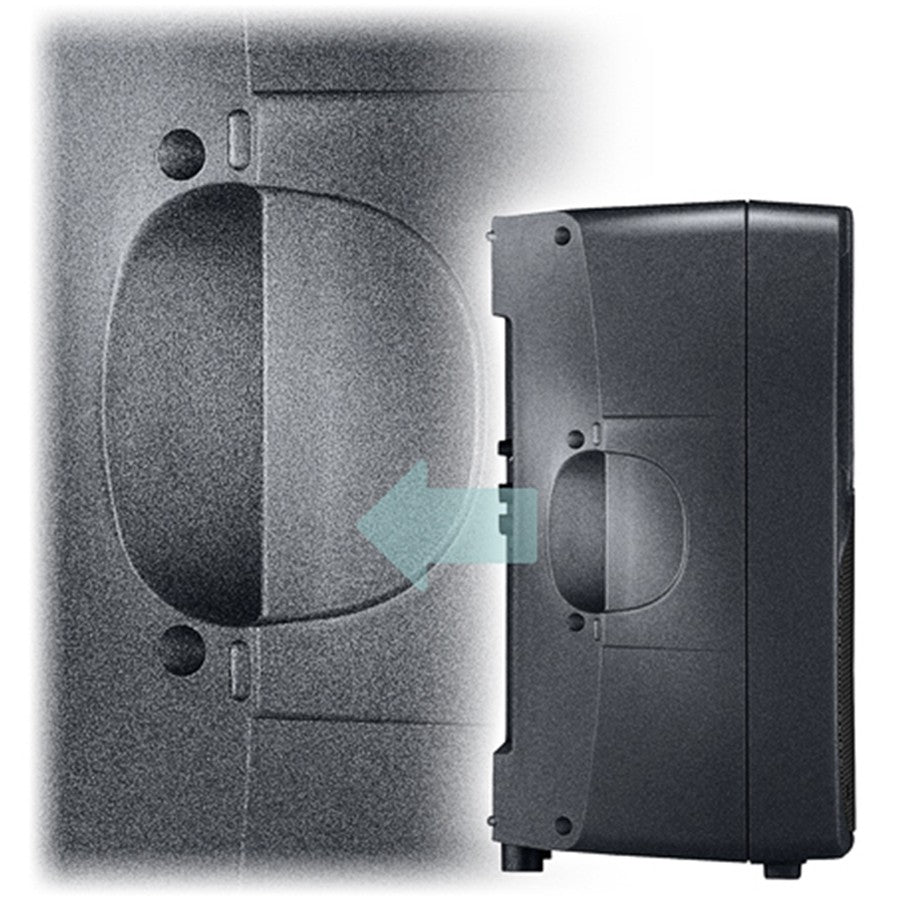 MONTARBO NM250A Cassa acustica ATTIVA woofer da 8" biamplificata, 250 Watts