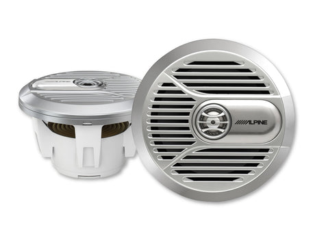 Alpine SPR-M700 Diffusori coassiali marini a 2 vie da 17,8 cm (150W) colore silver COPPIA - TechSoundSystem.com