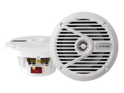 Alpine SPS-M601W Diffusori coassiali marini a 2 vie da 16,5 cm (100W) colore bianco COPPIA - TechSoundSystem.com