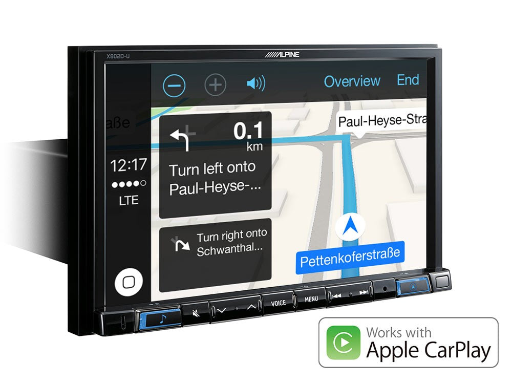 Alpine X802DC-U Media Station 2 Din 8" per CAMPER Navi, Android Auto, Apple CarPlay, Bluetooth, DAB e Ingresso HDMI - TechSoundSystem.com