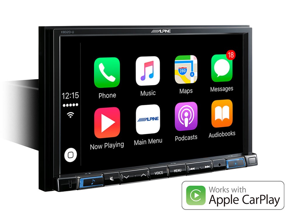 Alpine X802DC-U Media Station 2 Din 8" per CAMPER Navi, Android Auto, Apple CarPlay, Bluetooth, DAB e Ingresso HDMI - TechSoundSystem.com