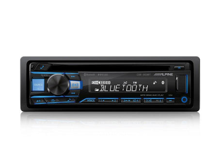 Alpine CDE-203BT Autoradio 1 Din CD USB AUX FLAC MP3 WMA AAC Bluetooth - TechSoundSystem.com