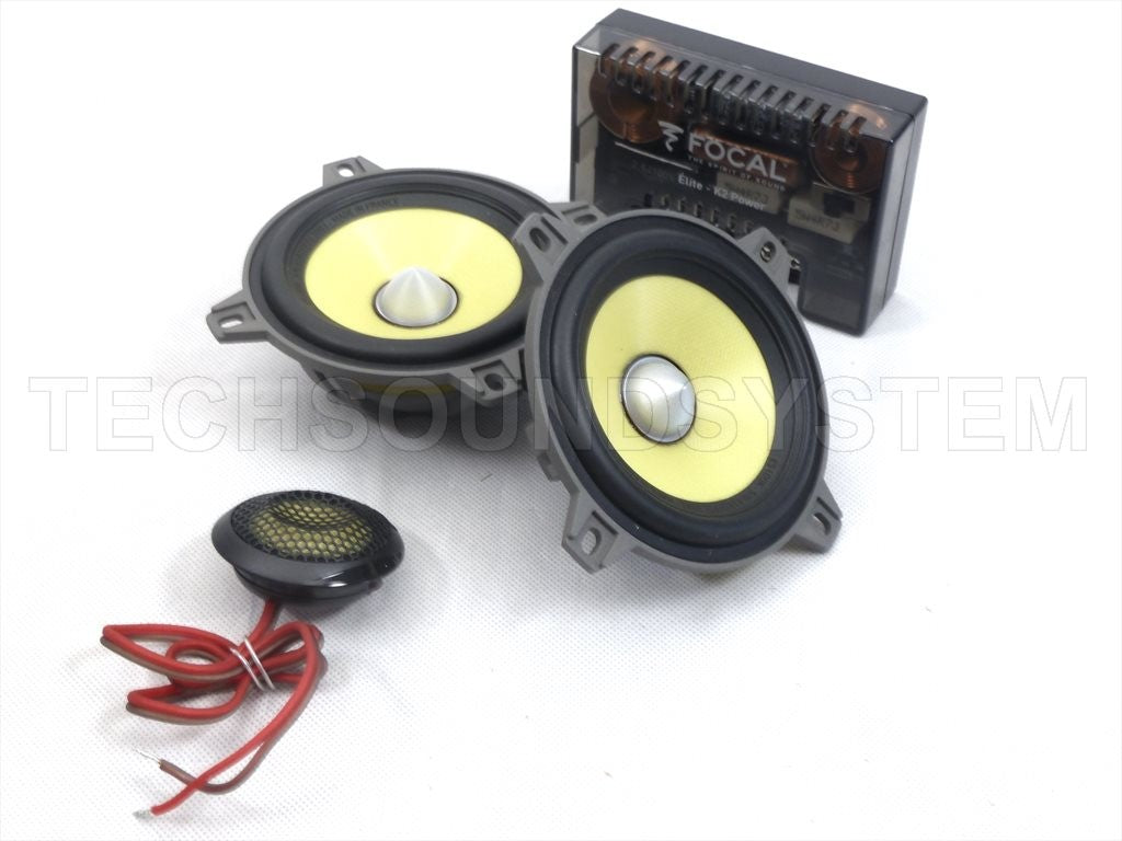 Focal ES100K kit Altoparlanti 2 vie 4" (100mm) in Kevlar® 60W RMS 2 ways speakers - TechSoundSystem.com