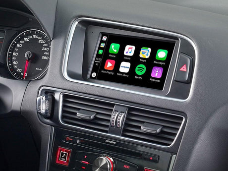 Alpine X702D-Q5 Media Station 7'' per Audi Q5 con Navi, Bluetooth, Android Auto e App CarPlay - TechSoundSystem.com