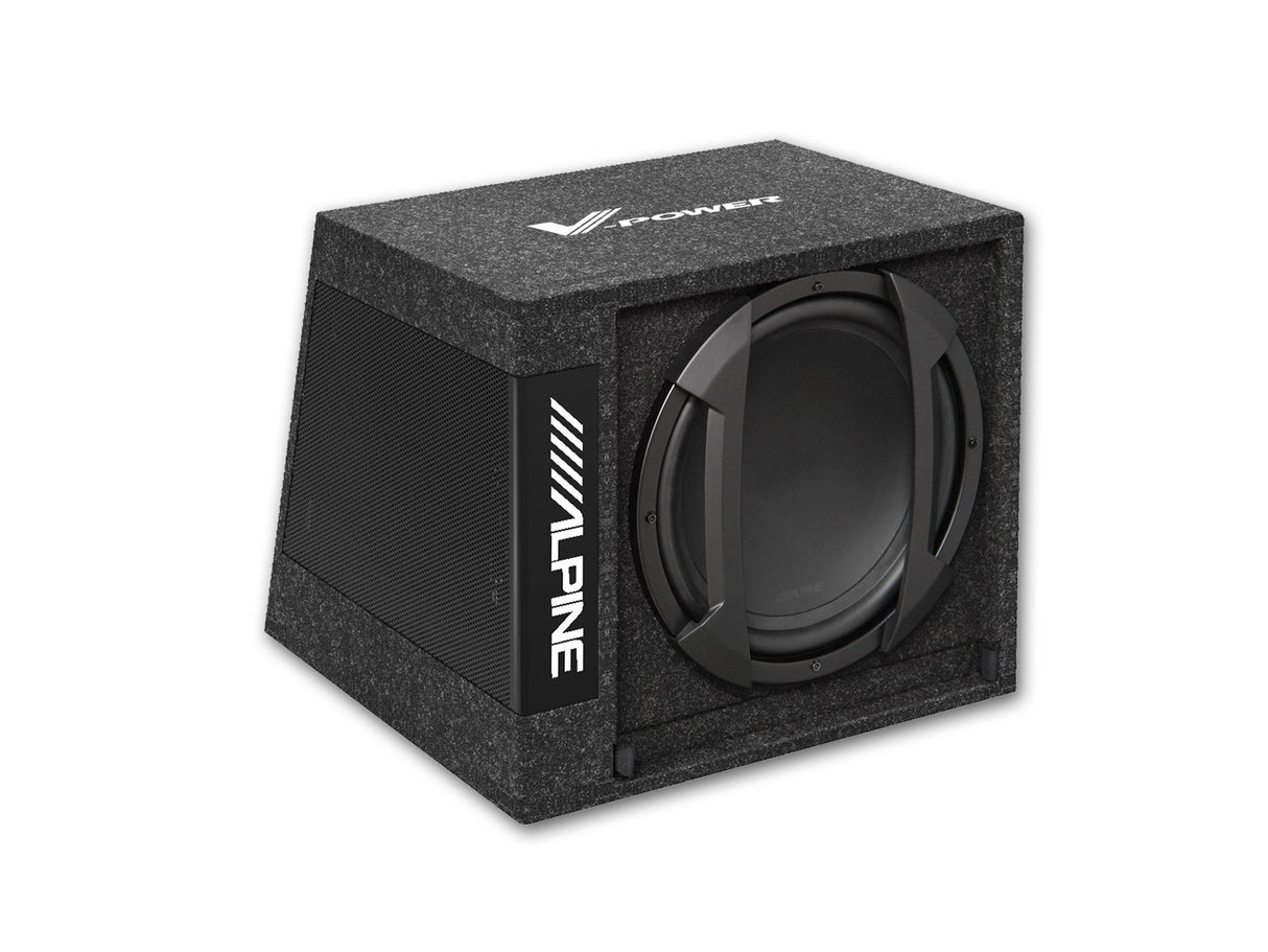 Alpine SWD-355 Subwoofer Amplificato Bass Reflex in Cassa da 30 cm (12") 650W - TechSoundSystem.com