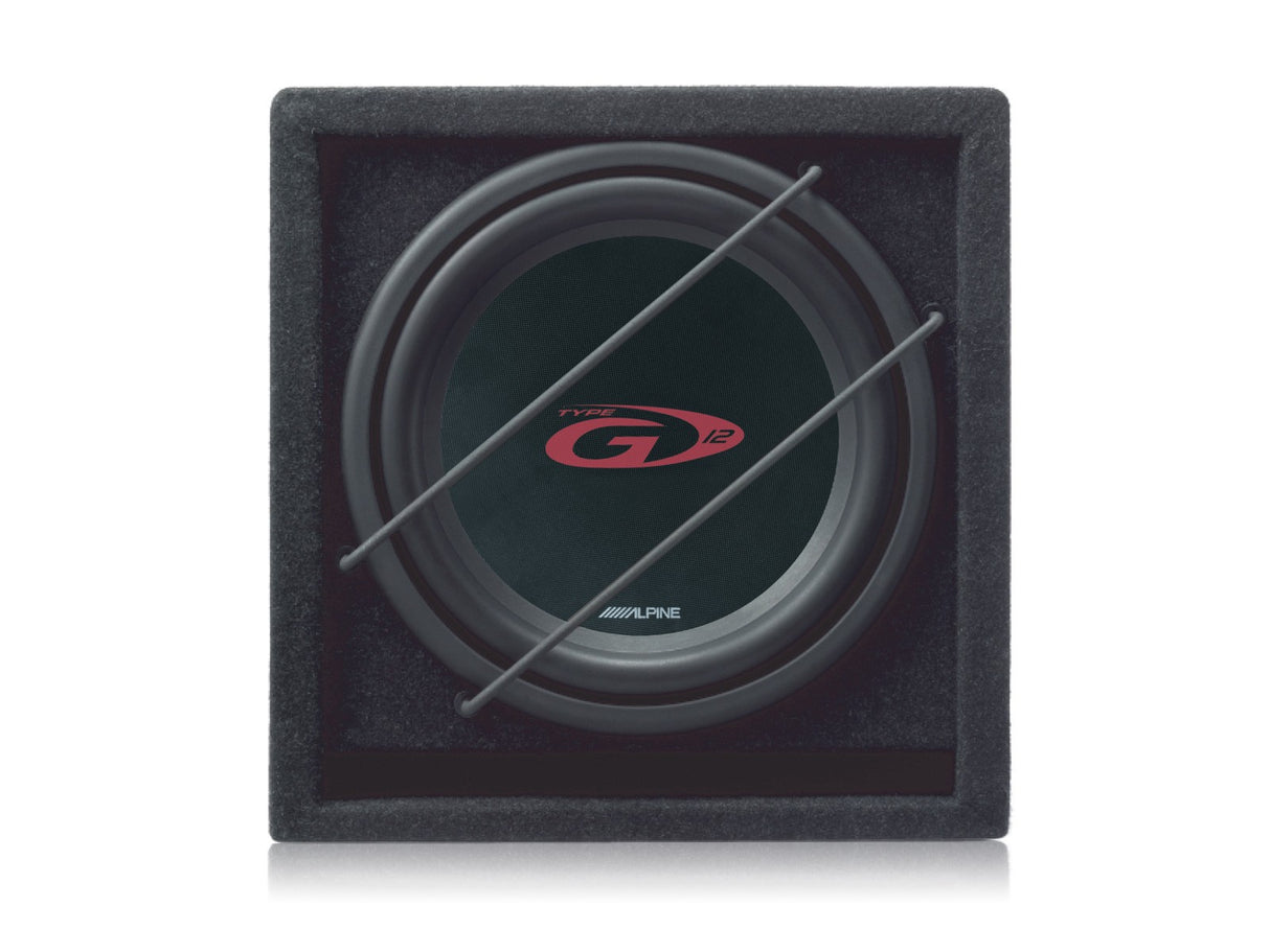 Alpine SBG-1244BR Subwoofer Bass Reflex in cassa da 30 cm (12'') 4 Ohm 800W - TechSoundSystem.com