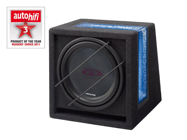 Alpine SBG-844BR Subwoofer Bass Reflex in cassa da 20 cm (8'') 400W - TechSoundSystem.com