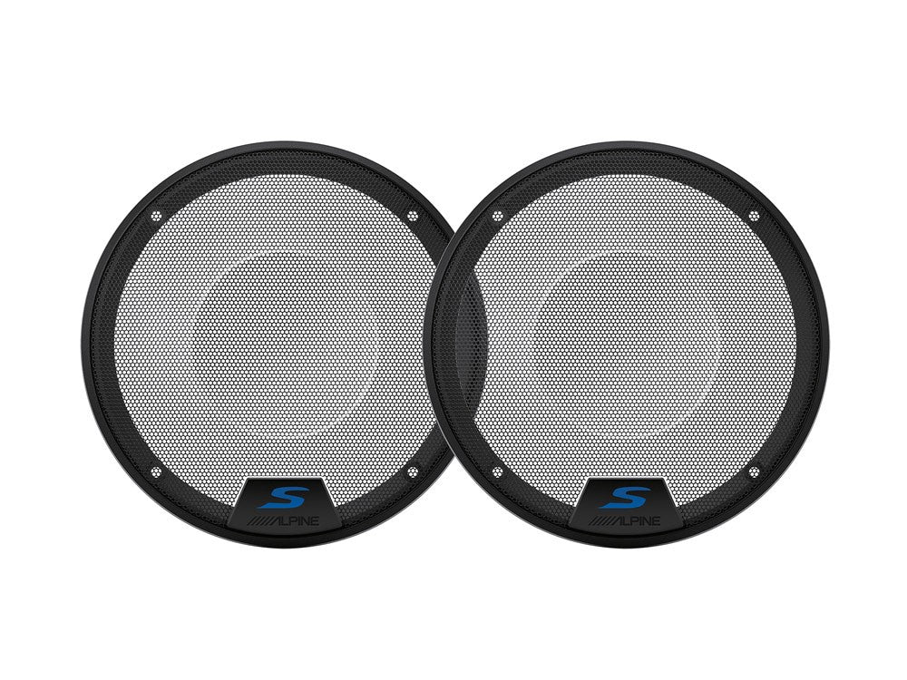 Alpine KTE-S65G Griglie per altoparlanti S-S65 / S-S65C COPPIA - TechSoundSystem.com