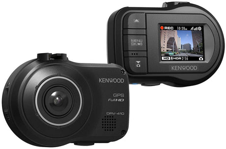 Kenwood DRV-430 Dashcam Full HD con GPS e display da 1,5 pollici - TechSoundSystem.com