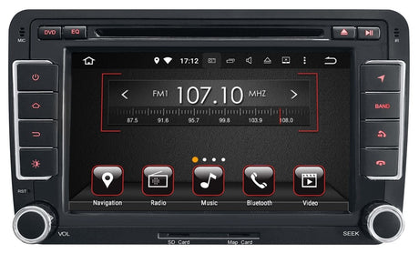 Phonocar VM117E autoradio 2 DIN MediaStation Android 7" GPS MAPPE EUROPA Custom Fit Volkswagen - TechSoundSystem.com